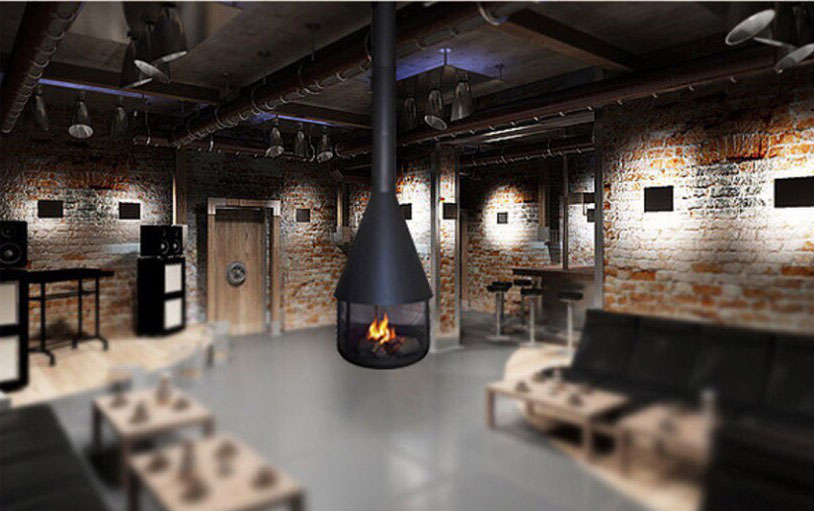 Подвесной камин Loft