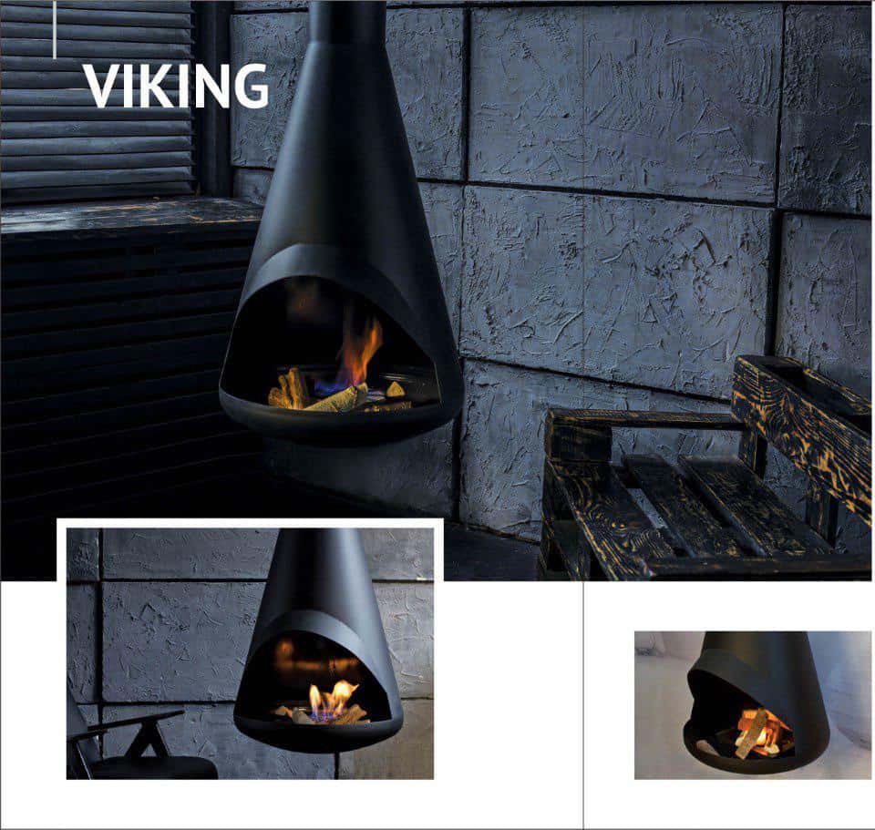 Подвесной камин Viking